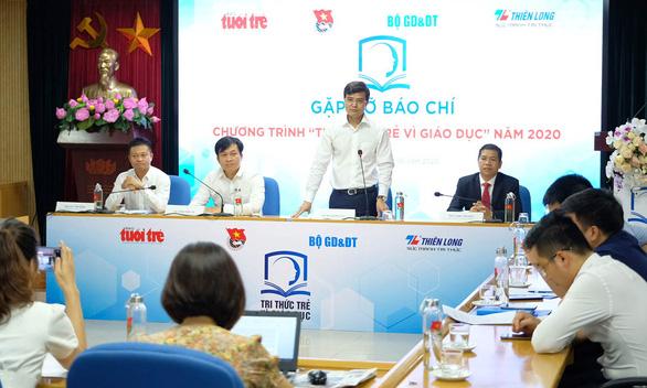 Tri thức trẻ vì giáo dục năm 2020: Tìm kiếm sáng kiến về dạy học từ xa - Ảnh 1.